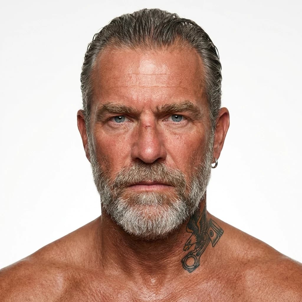 AI-generated character face